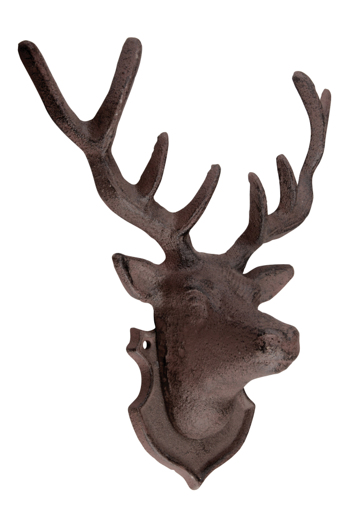 Reggicalze Decorativo A Forma Di Cervo Esschert Design - Colore Marrone, Per Decorazione Natalizia
