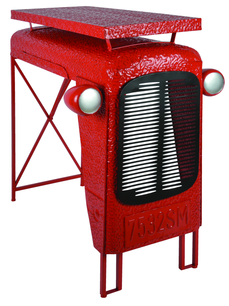 Tracktor Table Tractor seats and tables TRACTOR TABLE (RED) - Fallen Fruits Ltd