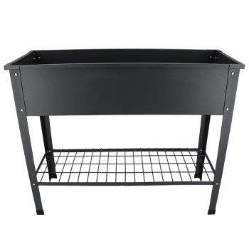 RAISED FLOWER BED METAL ANTRACITE L RAISED FLOWER BED METAL ANTRACITE L