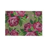 DOORMAT COIR FLORAL GREEN M DOORMAT COIR FLORAL GREEN M