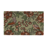 DOORMAT COIR FLORAL GREEN L DOORMAT COIR FLORAL GREEN L