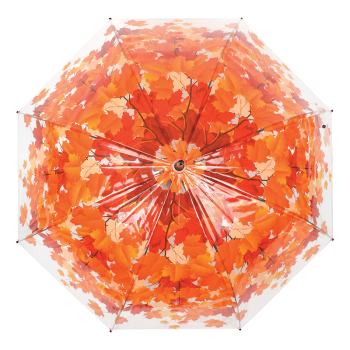 TRANSPARENT AUTUMN UMBRELLA TRANSPARENT AUTUMN UMBRELLA